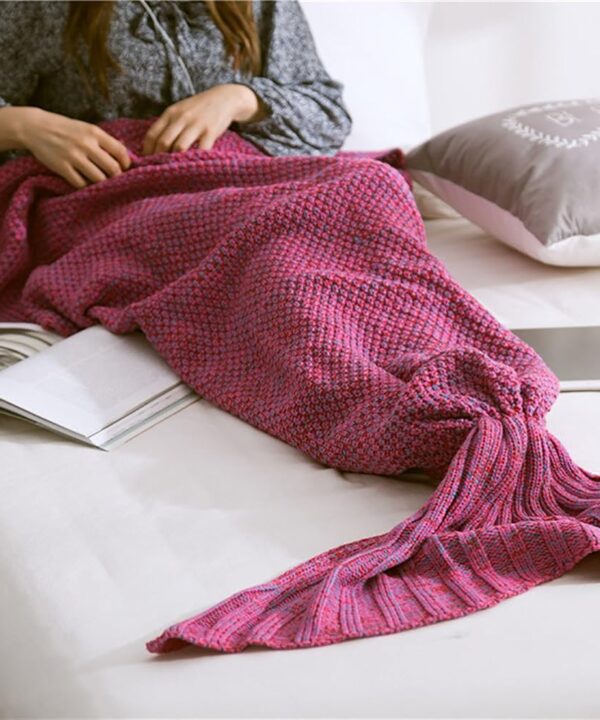 plaid cachemire sirene violet