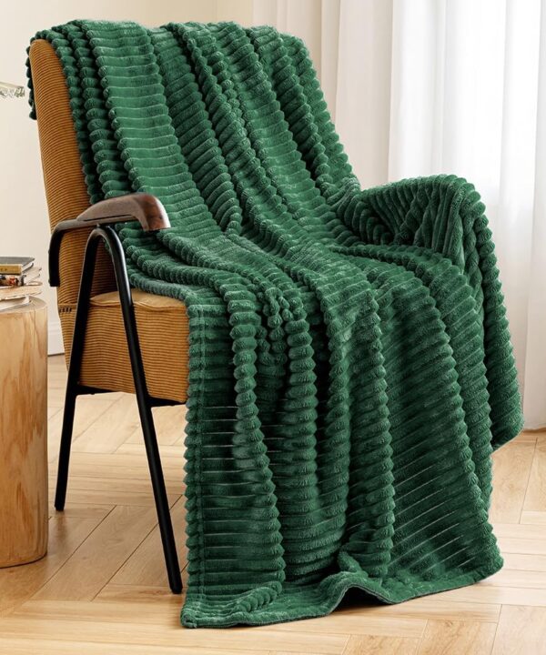 plaid polaire vert 6